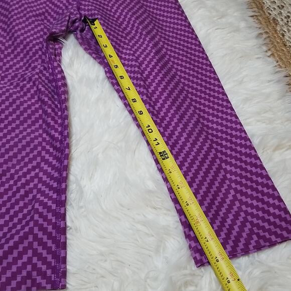 Nike Dri-fit Purple Capri Running Leggings - Picture 9 of 9